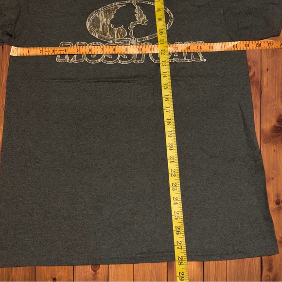 Mossy Oak Camo Brand Hunting Logo Shirt Real Tree Realtree American Patriotic - Picture 3 of 5